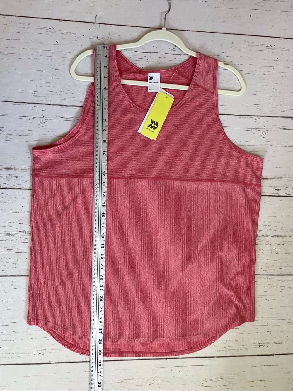 all in motion Workout Tank Top Bundle of 2 in Coral and Gray, size L, both NWT - Picture 14 of 14